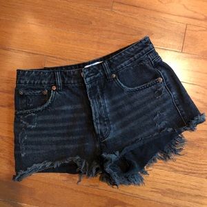 Zara Distressed Shorts